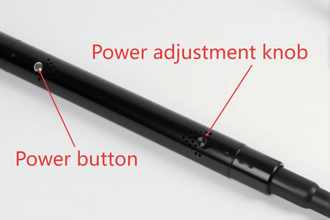 Battery Powered Carbon Fiber Landing Net with Extendable Handle