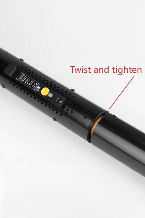 Battery Powered Carbon Fiber Landing Net with Extendable Handle