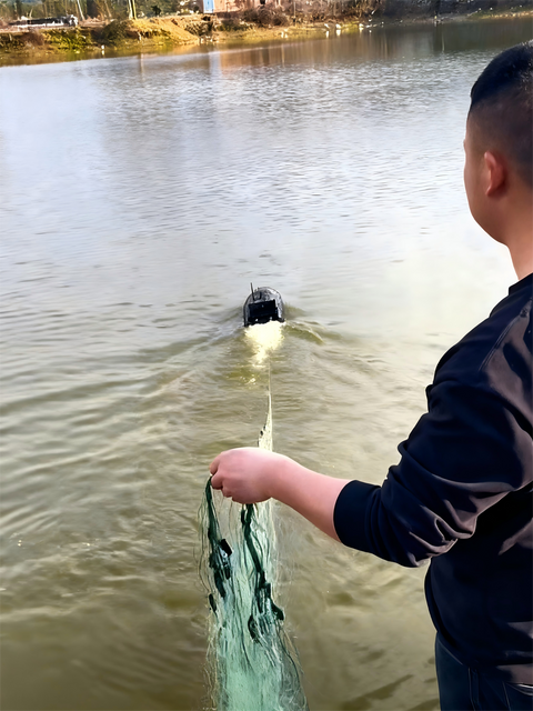 High-Power Remote Control Bait Boat (Bait/Net Deployment)