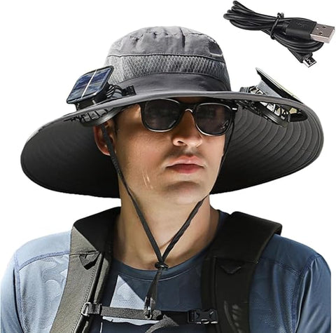 Solar Fan Hat