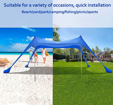 Beach Tent Sun Shelter UPF50+