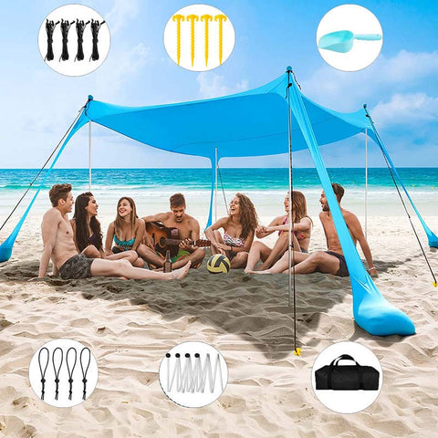 Beach Tent Sun Shelter UPF50+