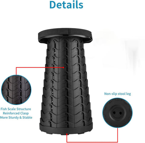 2pcs Upgraded Folding Stool