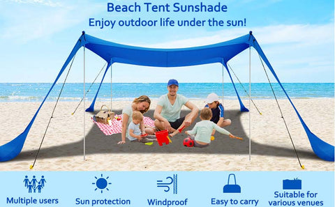 Beach Tent Sun Shelter UPF50+