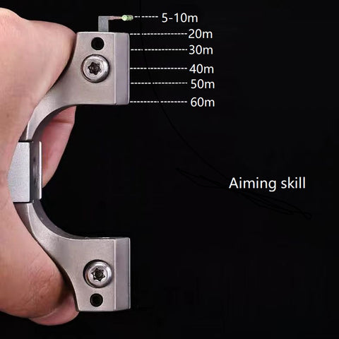 Durable Stainless Steel Slingshot for Outdoor Fun