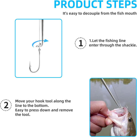 4PCS Fish Hook Remover Tool