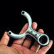 Super-hard Stainless Steel Curved Slingshot