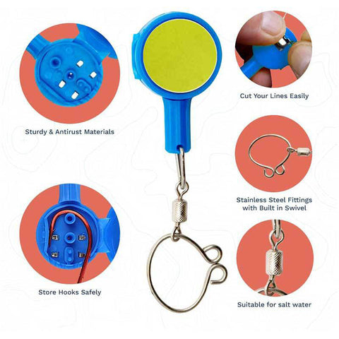 2PCS Fishing Knot Tying Tool