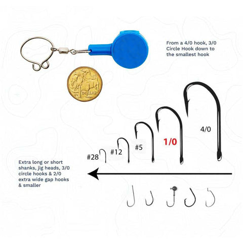 2PCS Fishing Knot Tying Tool