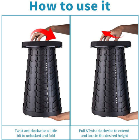 2pcs Upgraded Folding Stool