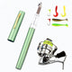 Mini Pen - Style Fishing Rod Set, with Spinning Reel + Lures, Essential for Portable Fishing