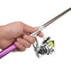 Mini Pen - Style Fishing Rod Set, with Spinning Reel + Lures, Essential for Portable Fishing